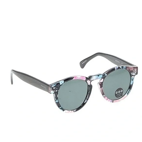 KOMONO sunglasses NEW Clement Floral round black pink - www  display picture 3
